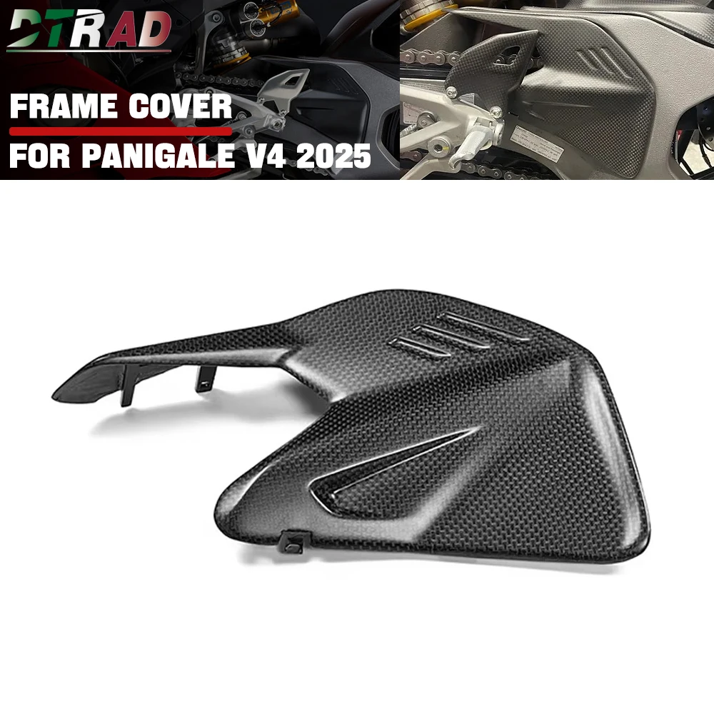 For DUCATI Streetfighter / Panigale V4 V4S 2025 Carbon Fiber Left Swingarm Cover Chain Guards Motorcycle Accessories Fairing Kit
For DUCATI Streetfighter / Panigale V4 V4S 2025 Carbon Fiber Left Swingarm Cover Chain Guards Motorcycle Accessories Fairing Kit