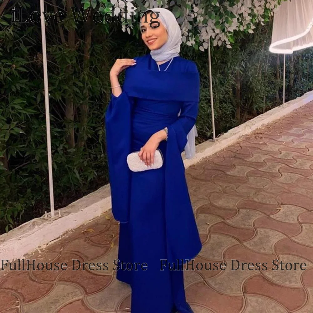 Modern Bridal O-neck Long Sleeve Muslim Dubai Arab Dress Backless Straight Floor-Length Evening Party Dress Custom Made
Modern Bridal O-neck Long Sleeve Muslim Dubai Arab Dress Backless Straight Floor-Length Evening Party Dress Custom Made