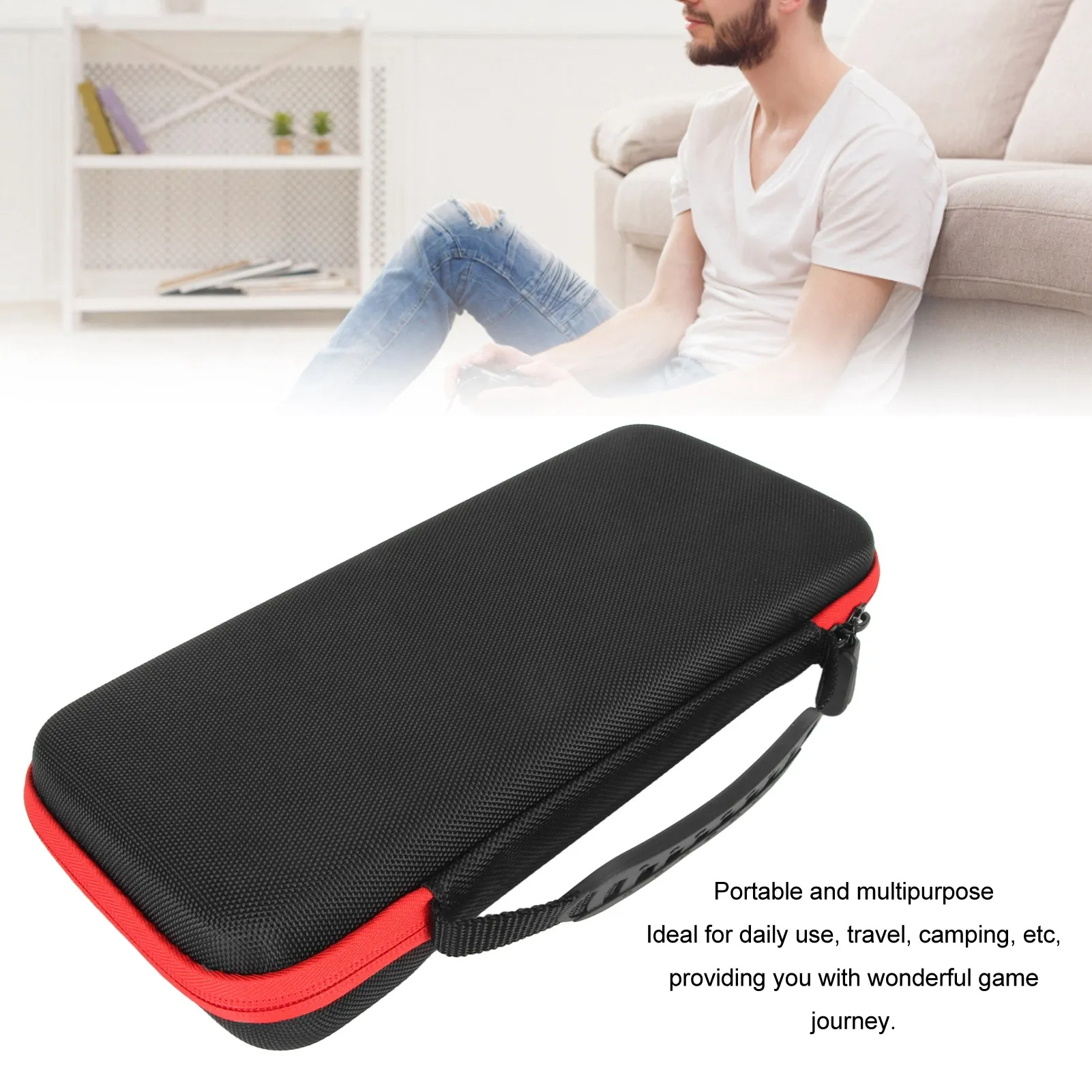 Game Console Carrying Case EVA and Nylon Game Console Protective Case Dampproof for ASUS ROG Ally 7 Inch 120Hz Gaming Handheld
Game Console Carrying Case EVA and Nylon Game Console Protective Case Dampproof for ASUS ROG Ally 7 Inch 120Hz Gaming Handheld