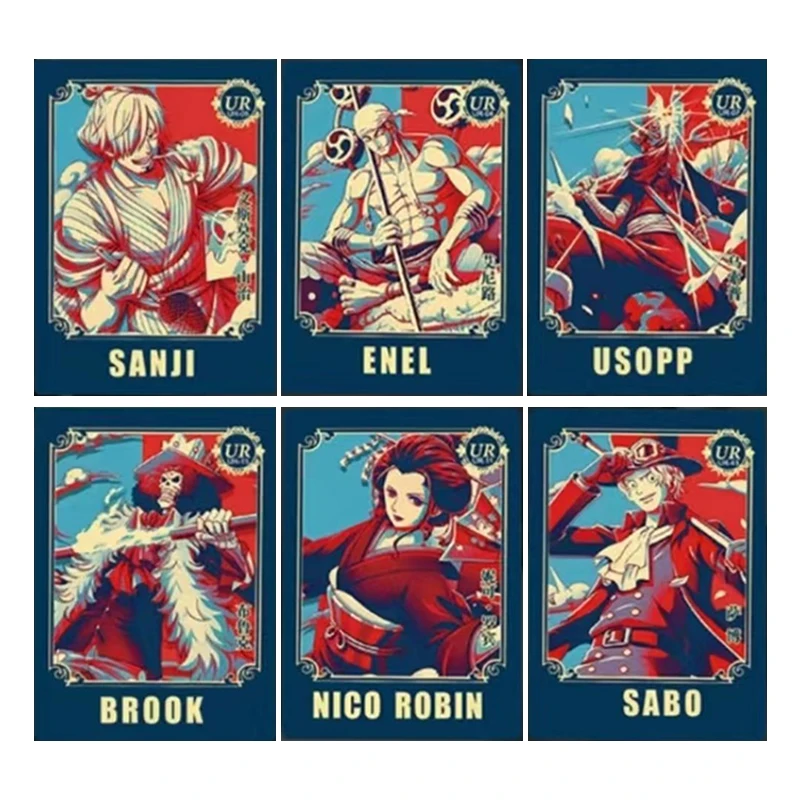 Набор карт японского аниме ONE PIECE Nico Robin Sanji Usopp Brook Sabo, коллекционные карты, подарки на Рождество, день рождения, детские игрушки
Набор карт японского аниме ONE PIECE Nico Robin Sanji Usopp Brook Sabo, коллекционные карты, подарки на Рождество, день рождения, детские игрушки