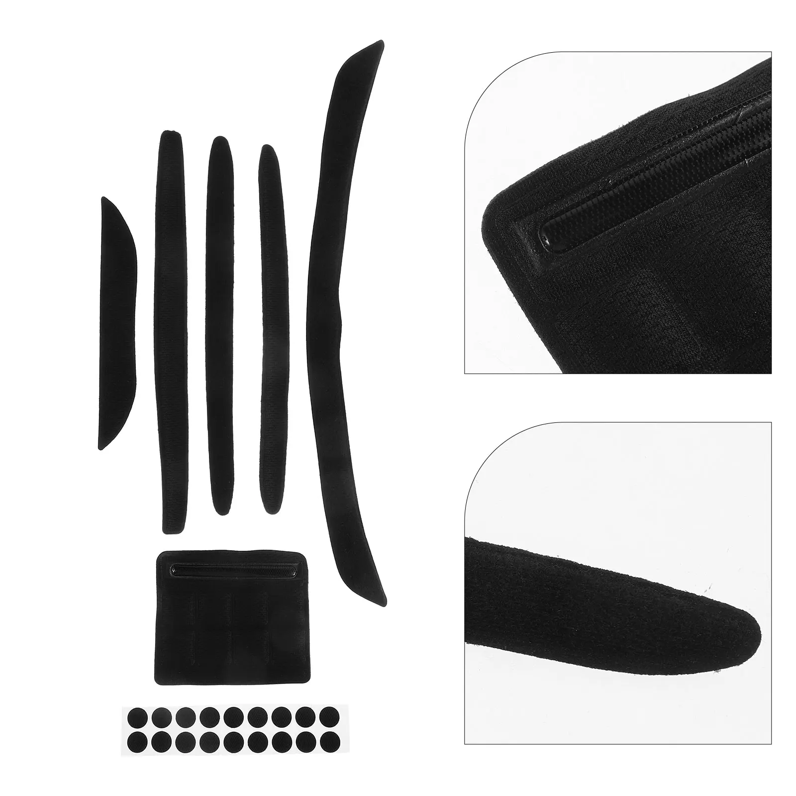 7pcs Cycling Lining Lightweight Black Sponge Pads Mountain Bike Chain Guard Road Bike Padding Kit Strap Inner
7pcs Cycling Lining Lightweight Black Sponge Pads Mountain Bike Chain Guard Road Bike Padding Kit Strap Inner
