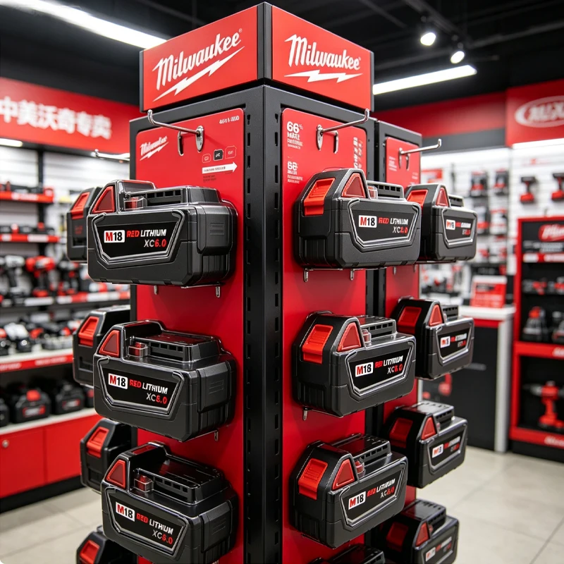 M18B6 Milwaukee 2026 M18 6.0Ah 5.0Ah Battery, 18V RED Lithium-Ion Replacement Battery for 48-11-1860 2604-22 M18 Power Tools
M18B6 Milwaukee 2026 M18 6.0Ah 5.0Ah Battery, 18V RED Lithium-Ion Replacement Battery for 48-11-1860 2604-22 M18 Power Tools