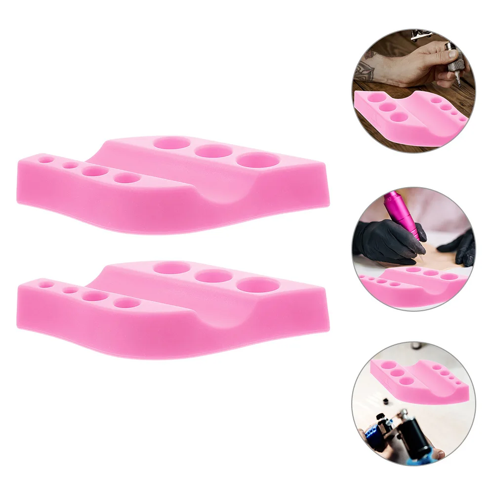 2Pcs Tattoo Pen Stand Silicone Ink Cup Holder Multipurpose Durable Tool Holder for Salon Tattoo Accessories and Microblading
2Pcs Tattoo Pen Stand Silicone Ink Cup Holder Multipurpose Durable Tool Holder for Salon Tattoo Accessories and Microblading
