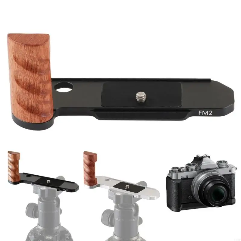 Professional Vertical Shoots Grip Ergonomic Wooden Handle Rapid Detach Mechanism for FM FM2 FM3A FE2 83CE
Professional Vertical Shoots Grip Ergonomic Wooden Handle Rapid Detach Mechanism for FM FM2 FM3A FE2 83CE