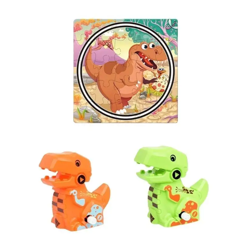U13F Colorful Dinosaur Puzzle and Windup Track Play Set for Children Educational Toy Track Set for Kids Cartoon Windup Car
U13F Colorful Dinosaur Puzzle and Windup Track Play Set for Children Educational Toy Track Set for Kids Cartoon Windup Car