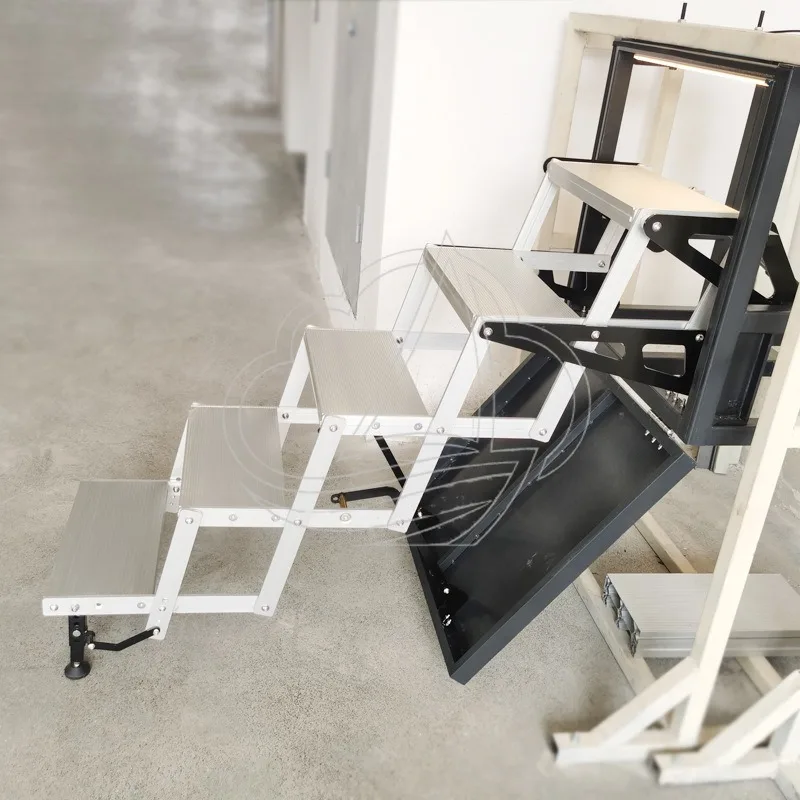 electric folding pedal, off-road heavy truck five-layer folding step with light, trailer anti-skid
electric folding pedal, off-road heavy truck five-layer folding step with light, trailer anti-skid