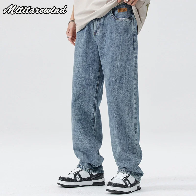 Streetwear Y2k Baggy Jeans Men Straight Loose Casual Hip Hop Vintage Style Denim Pants New Casual Fashion Wide Leg Trousers Male
Streetwear Y2k Baggy Jeans Men Straight Loose Casual Hip Hop Vintage Style Denim Pants New Casual Fashion Wide Leg Trousers Male