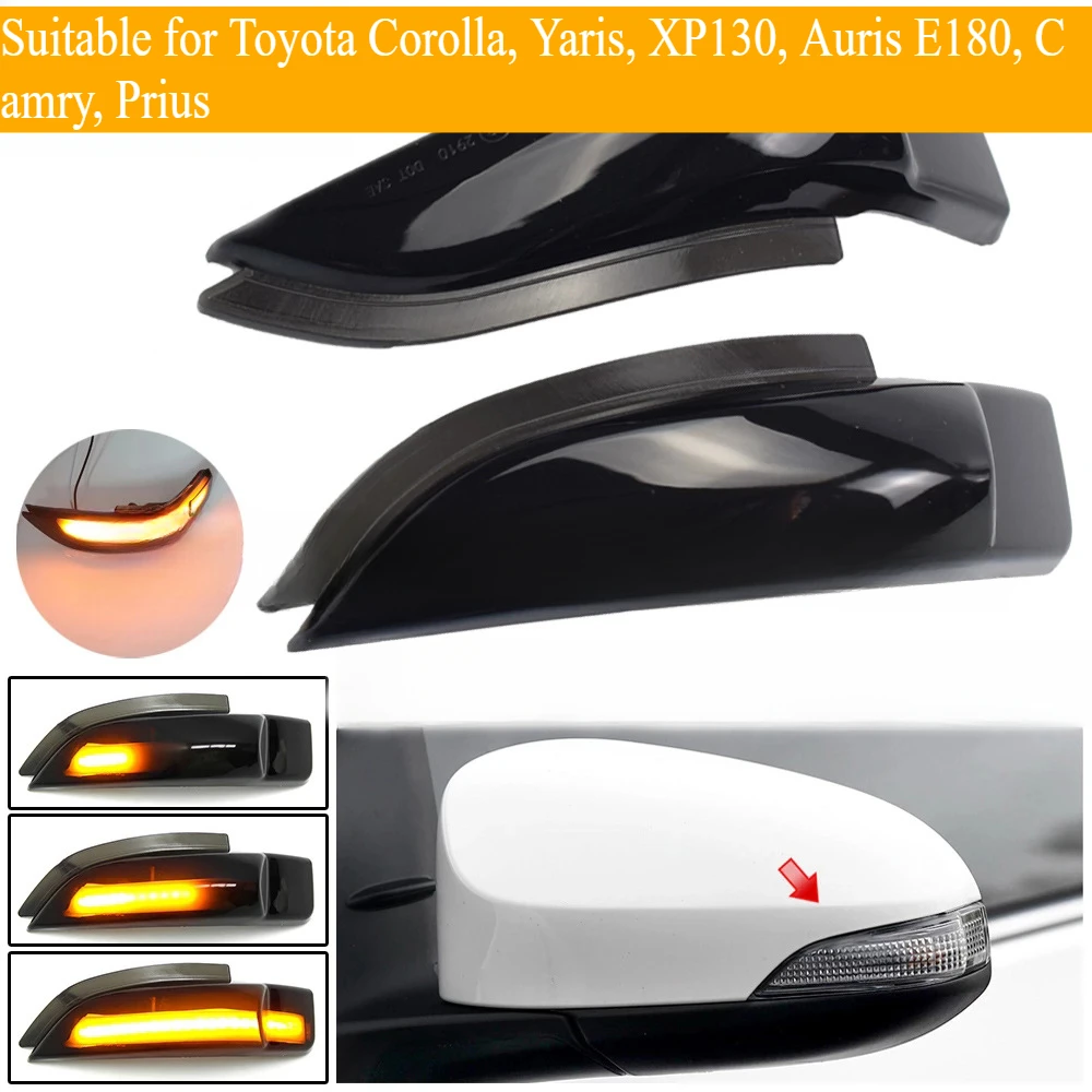 Для Toyota Corolla Yaris XP130 Auris E180 Camry Prius автомобильное светодиодное динамическое зеркало заднего вида указатель поворота 8174052050 8173052100
Для Toyota Corolla Yaris XP130 Auris E180 Camry Prius автомобильное светодиодное динамическое зеркало заднего вида указатель поворота 8174052050 8173052100