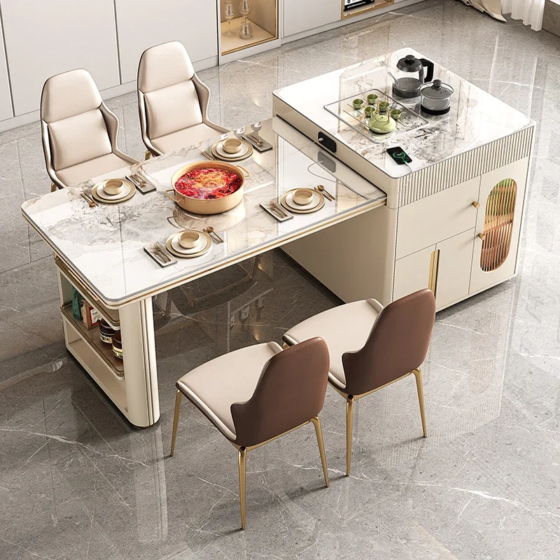 Island-platform Dining Table Chairs White Island Kitchen Tables Mesa Comedor Restaurant Modern Mesa Comedor Home Furniture
Island-platform Dining Table Chairs White Island Kitchen Tables Mesa Comedor Restaurant Modern Mesa Comedor Home Furniture