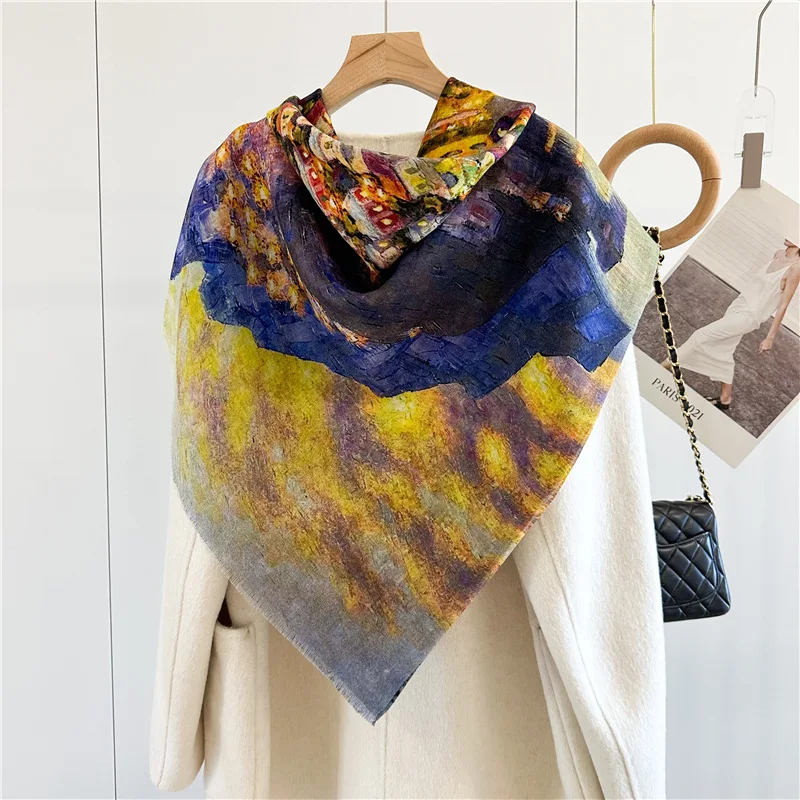 Tassels Cashmere Luxury Brands Shawls Ring Pashmina Women Large Neck Accessories Lover Gift 200CM 100CM
Tassels Cashmere Luxury Brands Shawls Ring Pashmina Women Large Neck Accessories Lover Gift 200CM 100CM