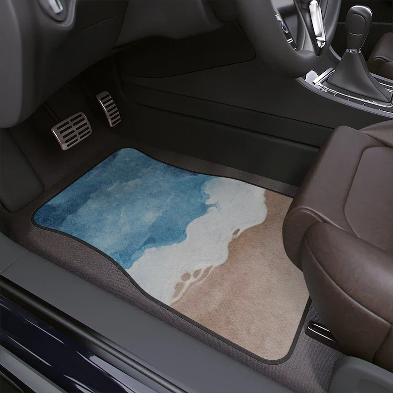 Boho Beach Car Floor Mats, Aesthetic Summer Vibe Car Floor Mats,Boho Retro Car Accessories, Cute Car accessories for women,Blue
Boho Beach Car Floor Mats, Aesthetic Summer Vibe Car Floor Mats,Boho Retro Car Accessories, Cute Car accessories for women,Blue