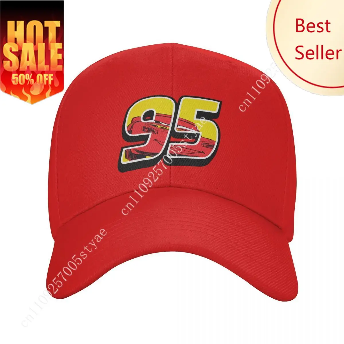 Adult Cars 3 Lightning McQueen Go 95 Cap Retro Baseball Caps Polyester Dad Hat Trucker Hat Breathable Sun Caps Summer
Adult Cars 3 Lightning McQueen Go 95 Cap Retro Baseball Caps Polyester Dad Hat Trucker Hat Breathable Sun Caps Summer