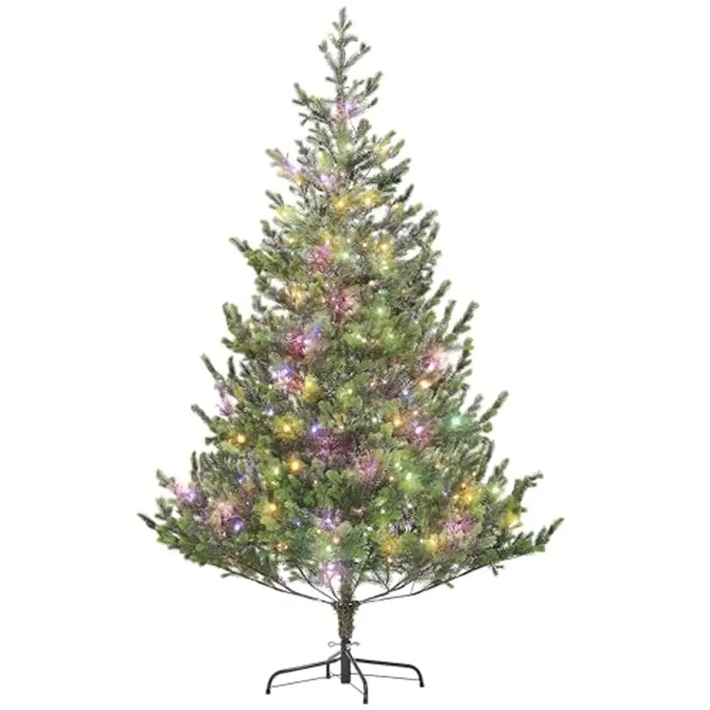 6ft Realistic Cedar Christmas Tree Pre-lit Dual Color LED Lights 1933 Tips Easy Assembly Safe Flame Retardant
6ft Realistic Cedar Christmas Tree Pre-lit Dual Color LED Lights 1933 Tips Easy Assembly Safe Flame Retardant