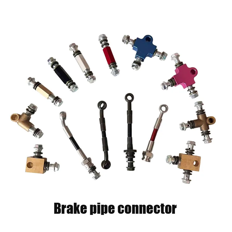 Motorcycle Hydraulic Brake oil Hose 2/3 Three-way Pipe Connector / Tee Coupling Fitting modification tubing bracket Adapter M10
Motorcycle Hydraulic Brake oil Hose 2/3 Three-way Pipe Connector / Tee Coupling Fitting modification tubing bracket Adapter M10