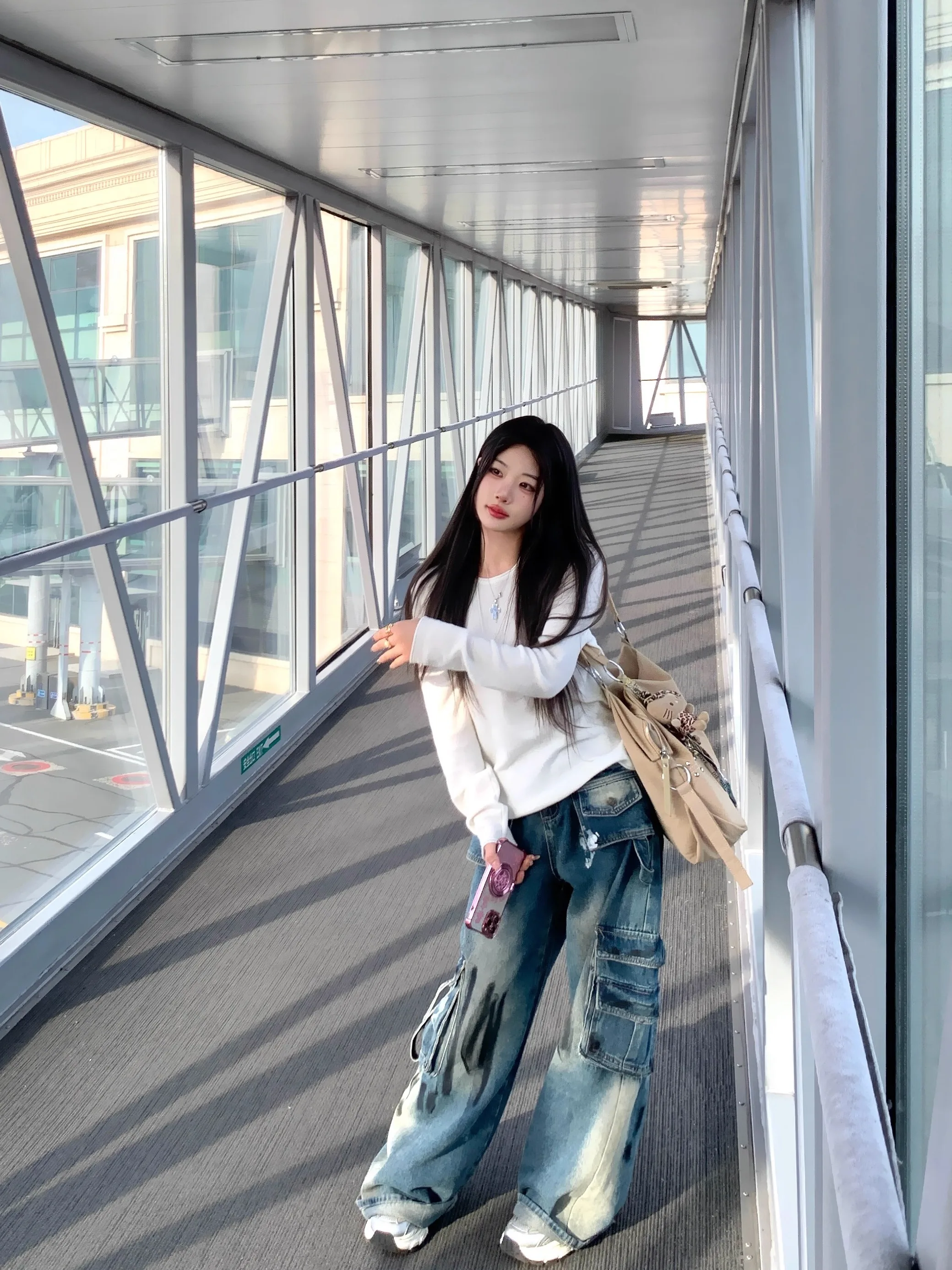 Джинсы Uoo Fan Xin Street Stroll с принтом, прямые, длинные, с высокой талией, на молнии, для женщин
Джинсы Uoo Fan Xin Street Stroll с принтом, прямые, длинные, с высокой талией, на молнии, для женщин