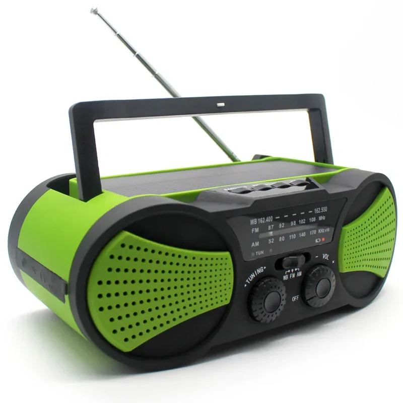 Уличный светильник для кемпинга AM FM WB радио зарядка мобильного телефона сокровище ручной блок питания портативный динамик MP3 звук стерео плеер
Уличный светильник для кемпинга AM FM WB радио зарядка мобильного телефона сокровище ручной блок питания портативный динамик MP3 звук стерео плеер