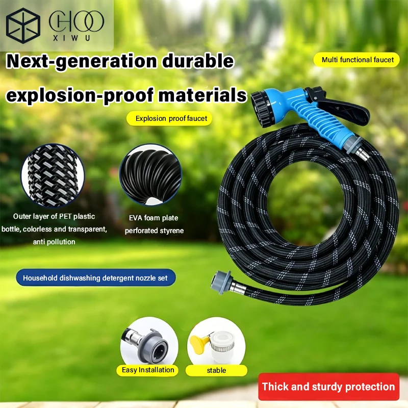 Car washing telescopic water pipe garden watering hose spray adjustable garden agricultural water pipe magic water pipe antifree
Car washing telescopic water pipe garden watering hose spray adjustable garden agricultural water pipe magic water pipe antifree