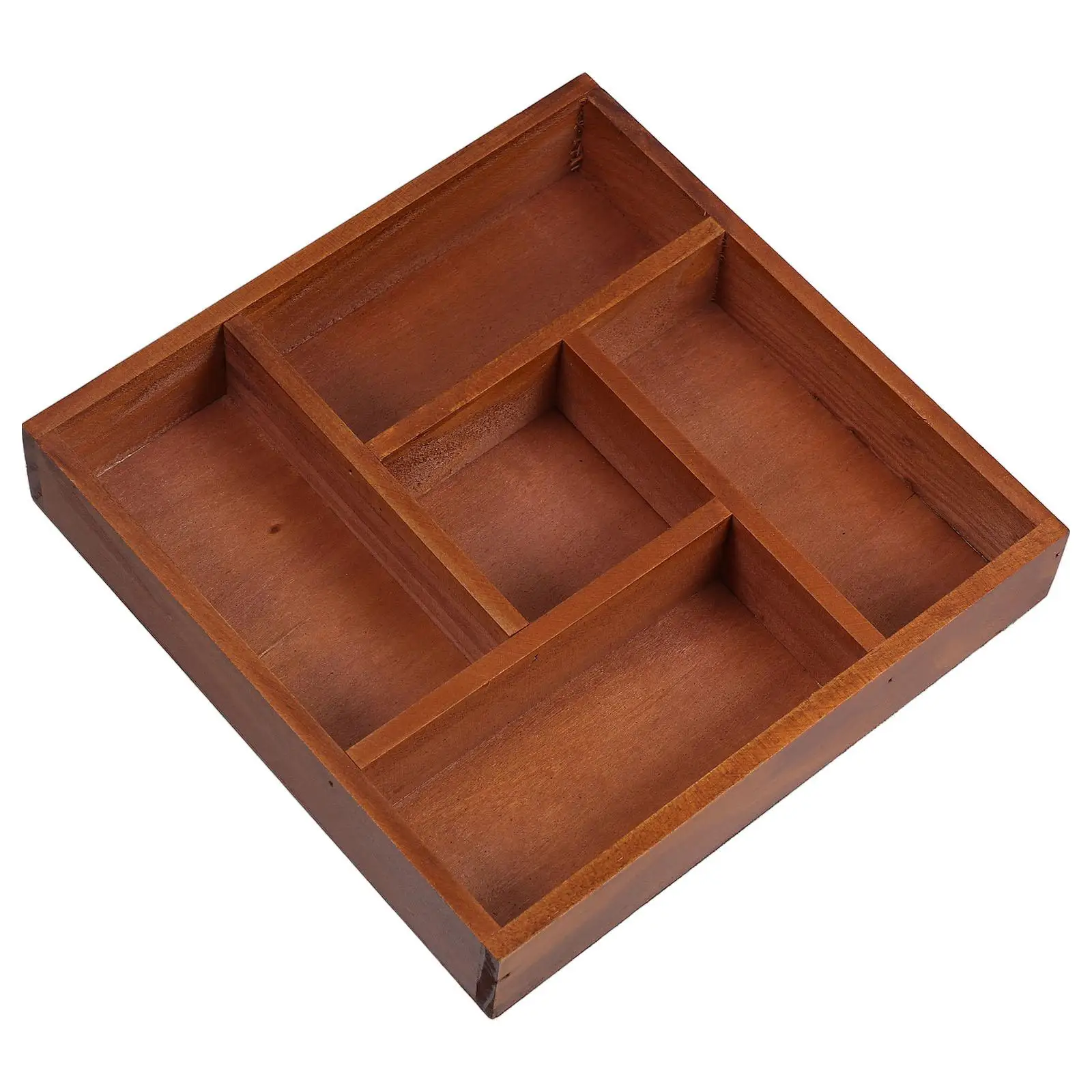 Wooden Desktop Storage Box 5 Compartments Vintage Design Makeup Vanity Organizer Desk Drawer Trays
Wooden Desktop Storage Box 5 Compartments Vintage Design Makeup Vanity Organizer Desk Drawer Trays