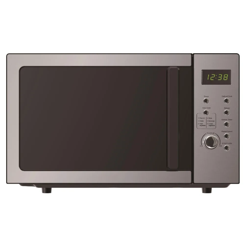 0.9 cubic feet, 900W digital control countertop microwave oven, stainless steel
0.9 cubic feet, 900W digital control countertop microwave oven, stainless steel