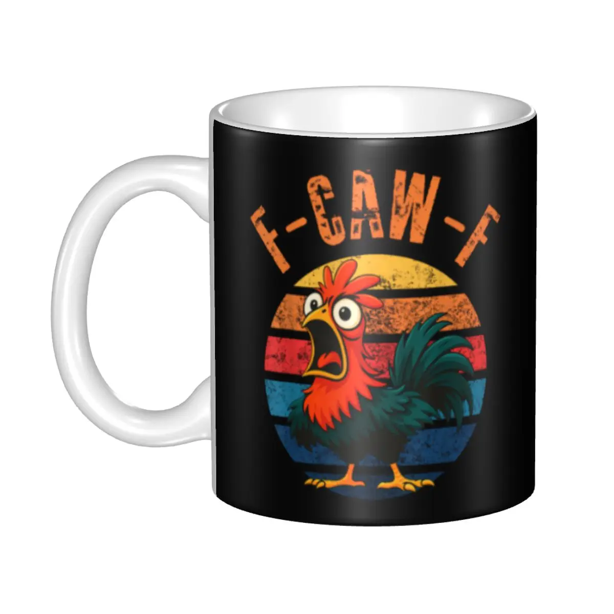Funny F-Caw-F Chicken FCAWF Coffee Mugs DIY Personalized Ceramic Mug Creative Present
Funny F-Caw-F Chicken FCAWF Coffee Mugs DIY Personalized Ceramic Mug Creative Present