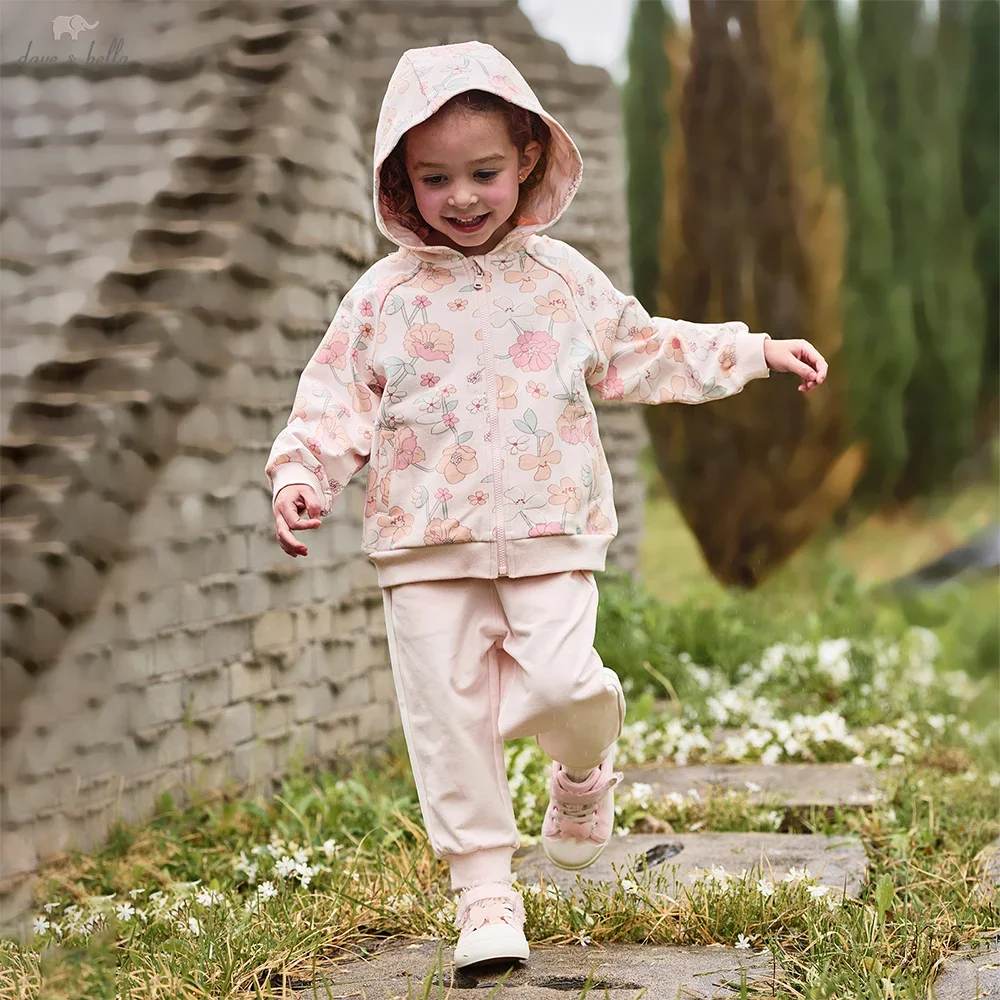 Dave Bella Children's Long Pants Set Sweet Cute Floral Girls' Baby Autumn Fashion Casual Hoodie Pants Two-Piece Sport DB3253154
Dave Bella Children's Long Pants Set Sweet Cute Floral Girls' Baby Autumn Fashion Casual Hoodie Pants Two-Piece Sport DB3253154
