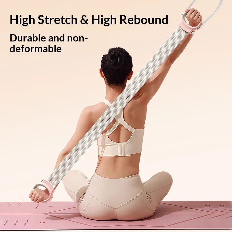 Adjustable TPE Nylon Yoga Stretch Belt Women Back Opening 20LB Tension Trainer
Adjustable TPE Nylon Yoga Stretch Belt Women Back Opening 20LB Tension Trainer
