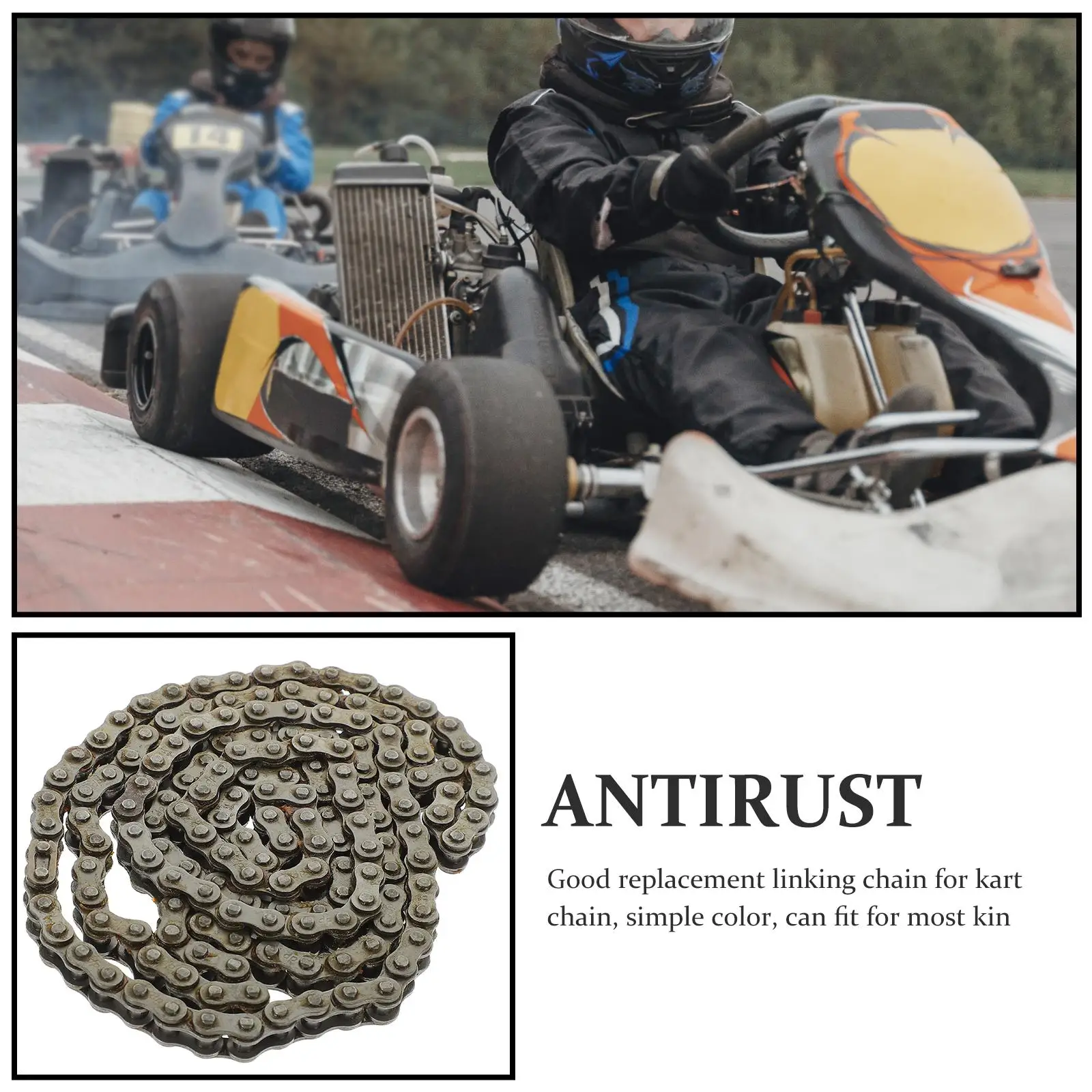 35 Roller Bike Chain Comes with 1 Kart Link The Steel Replacement Tensioner Mountain Mini Accessories Go Karts
35 Roller Bike Chain Comes with 1 Kart Link The Steel Replacement Tensioner Mountain Mini Accessories Go Karts