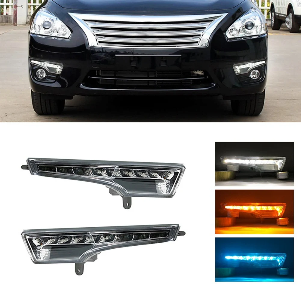 For Nissan Teana Altima 2013-2015 LED Daytime Running Light Assembly White DRL Amber Turn Signal Lights Blue Low
For Nissan Teana Altima 2013-2015 LED Daytime Running Light Assembly White DRL Amber Turn Signal Lights Blue Low