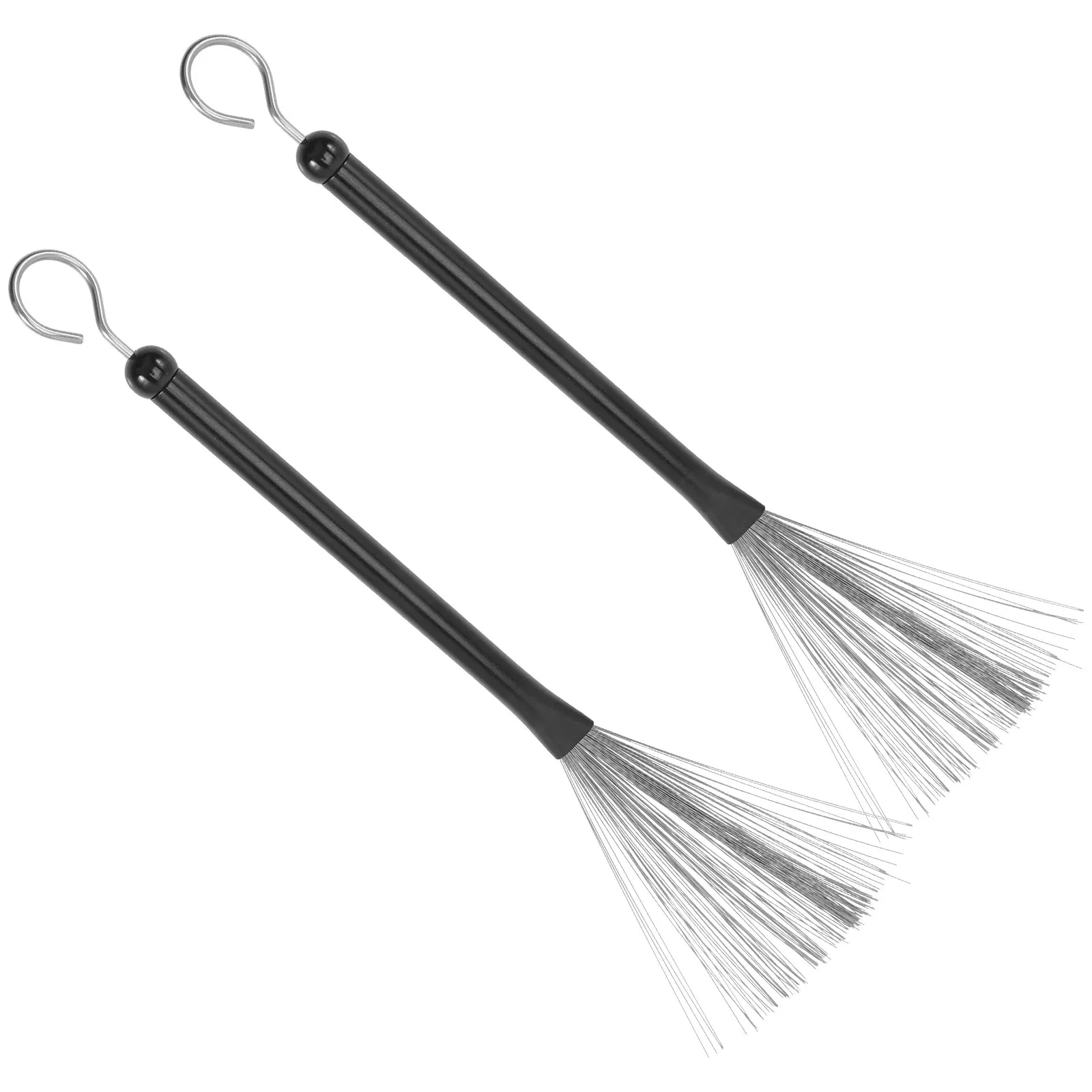 2pcs Brush Wire Drum Sticks Metal Handle Durable Compact Soft Grip Non-Slip For Jazz Drum Set Rock Band Percussion Accessories
2pcs Brush Wire Drum Sticks Metal Handle Durable Compact Soft Grip Non-Slip For Jazz Drum Set Rock Band Percussion Accessories