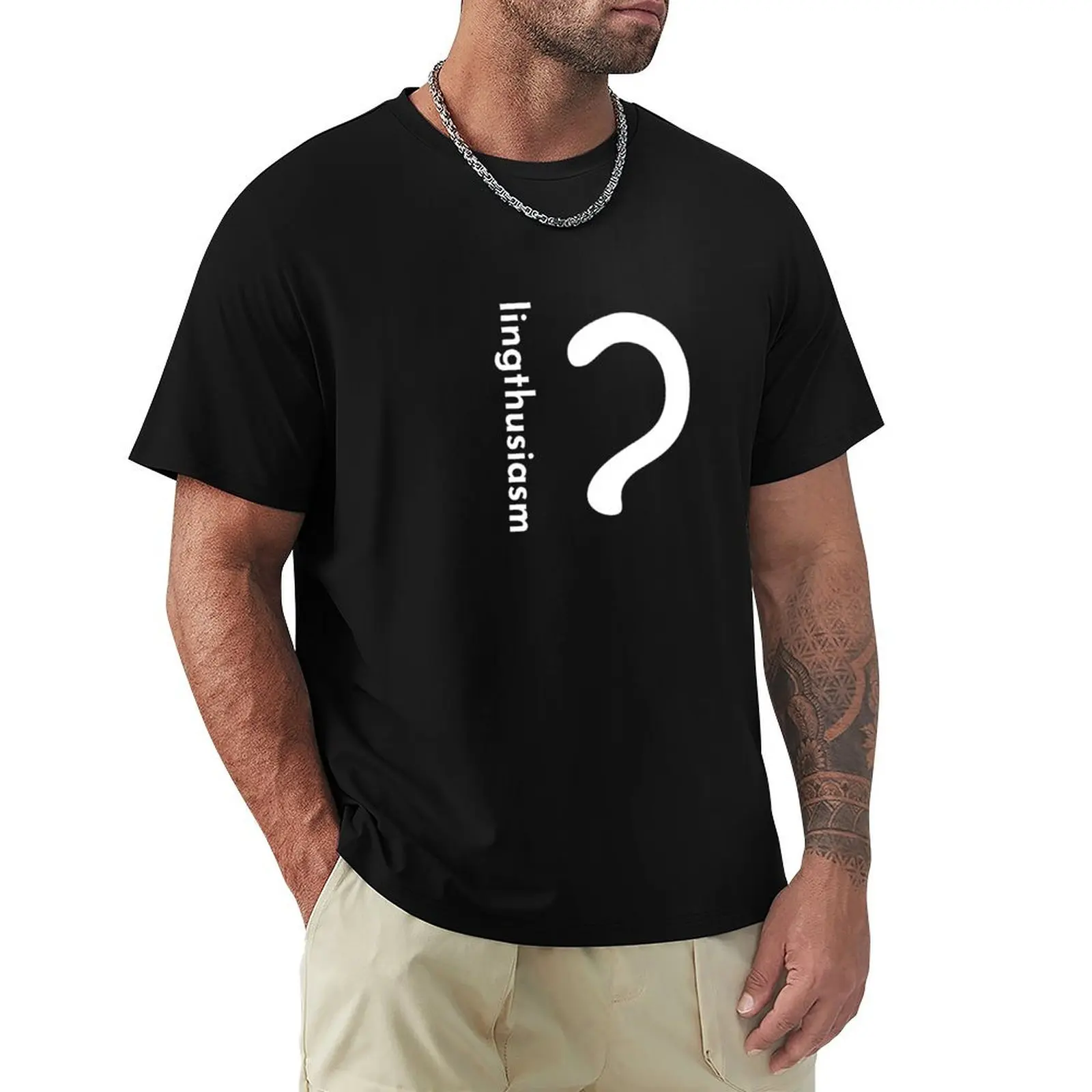 Lingthusiasm Logo T-Shirt T-Shirt vintage t shirts man t shirt Aesthetic clothing outfits for men
Lingthusiasm Logo T-Shirt T-Shirt vintage t shirts man t shirt Aesthetic clothing outfits for men