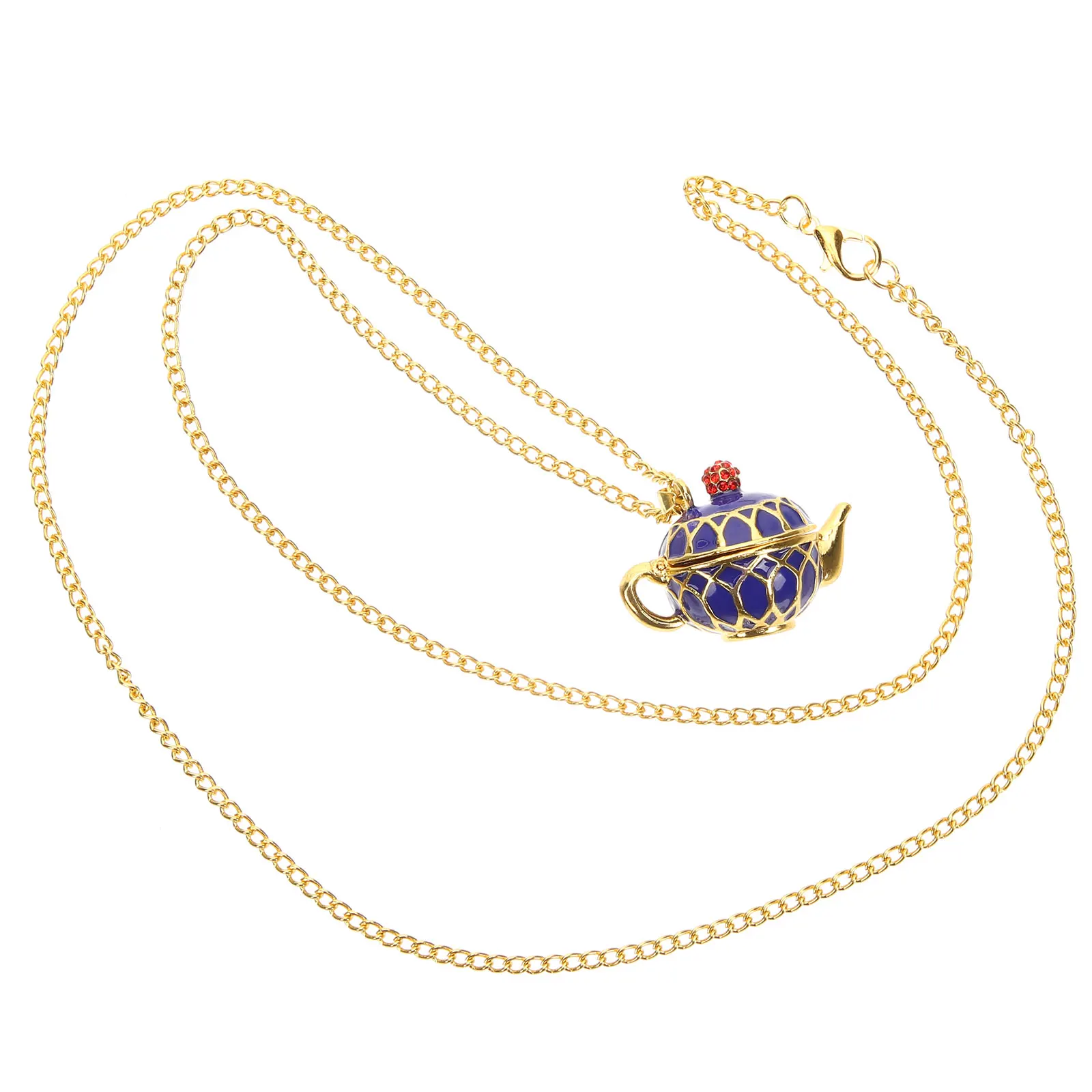 Teacup Necklace Long Pendant Chain for Women Sweater Teapot Alloy Jewelry Sturdy Durable Enamel Fashion Charm Gift
Teacup Necklace Long Pendant Chain for Women Sweater Teapot Alloy Jewelry Sturdy Durable Enamel Fashion Charm Gift