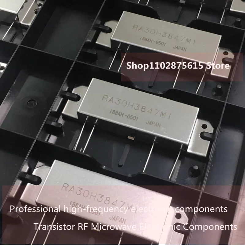 RA30H3847M1 Original high-frequency tube RF tube transistor communication module in stock with complete models
RA30H3847M1 Original high-frequency tube RF tube transistor communication module in stock with complete models