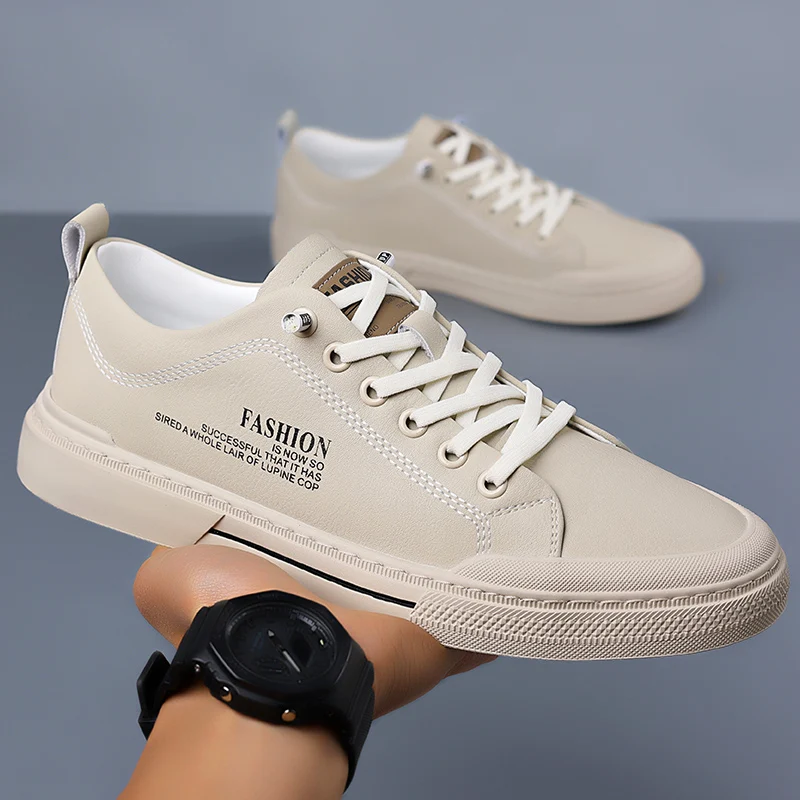 Classic Men Leather Casual Shoe British Leather Sneakers New Trendy Skateboard Footwear Outdoor Tenis Masculino Fashion Sneakers
Classic Men Leather Casual Shoe British Leather Sneakers New Trendy Skateboard Footwear Outdoor Tenis Masculino Fashion Sneakers