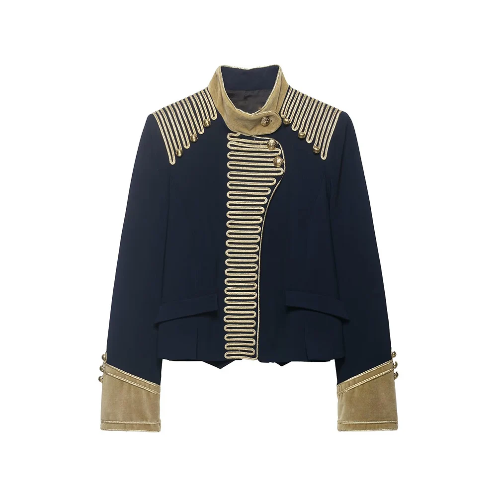 WOMAN 2026 Summer New Fashion Knotted Button Long Sleeve Jacket Coat Retro Casual Female Outerwear Chic Overshirt
WOMAN 2026 Summer New Fashion Knotted Button Long Sleeve Jacket Coat Retro Casual Female Outerwear Chic Overshirt