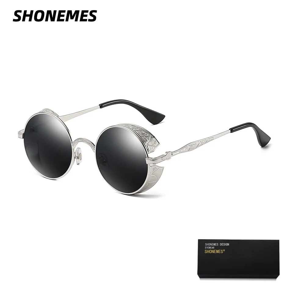 SHONEMES Round Sunglasses Men Women Steam Punks Sun Glasses Metal Frame UV400 Outdoor Hip Hop Shades for Unisex
SHONEMES Round Sunglasses Men Women Steam Punks Sun Glasses Metal Frame UV400 Outdoor Hip Hop Shades for Unisex