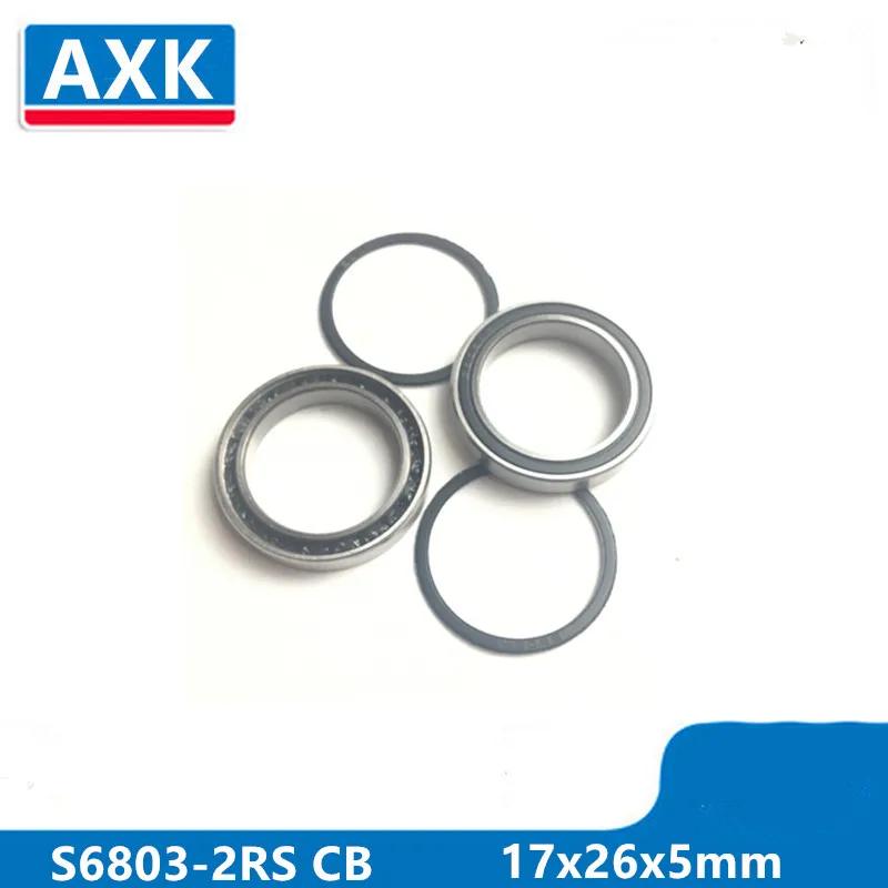 Axk 1 шт. 6803 2rs 61803 нержавеющая сталь 440c Гибридный Керамический шарикоподшипник с глубоким желобом 17x26x5 мм
Axk 1 шт. 6803 2rs 61803 нержавеющая сталь 440c Гибридный Керамический шарикоподшипник с глубоким желобом 17x26x5 мм