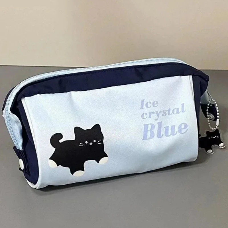 Student Pencil Case For Boy Girl Fashion Cartoon Black Cat Pencil Bag Large Capacity Stationery Storage Bag School Supplies
Student Pencil Case For Boy Girl Fashion Cartoon Black Cat Pencil Bag Large Capacity Stationery Storage Bag School Supplies