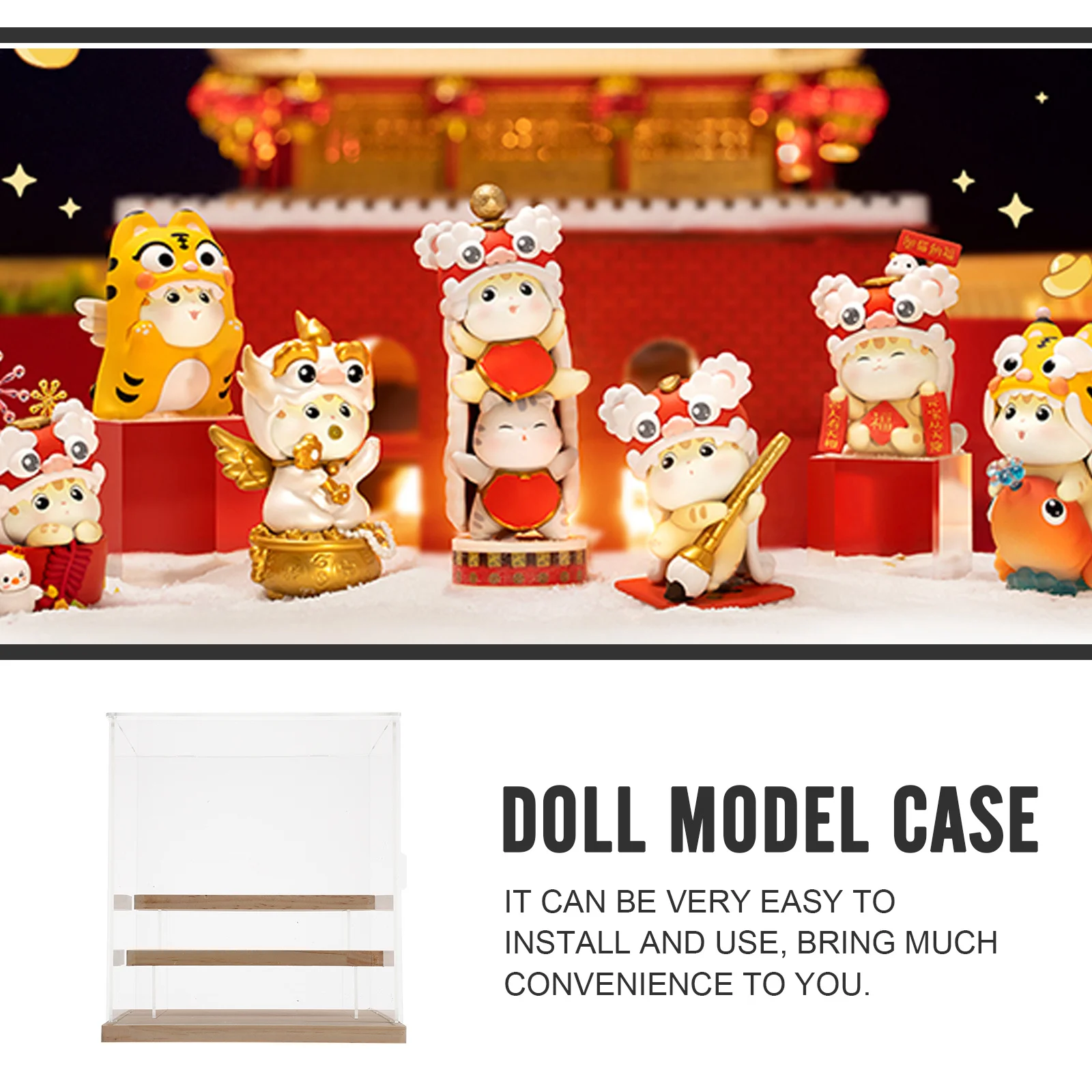 1Set Handcrafted Display Box Premium Desktop Storage Organizer Creative Multi-Tier Holder for Collectibles Home Decor Accessory
1Set Handcrafted Display Box Premium Desktop Storage Organizer Creative Multi-Tier Holder for Collectibles Home Decor Accessory