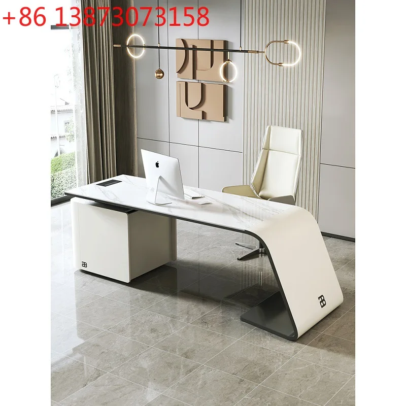 Рабочий стол высокого класса, шиферный L-образный стол и стул, группа итальянского роскошного компьютерного стола без барьеров
Рабочий стол высокого класса, шиферный L-образный стол и стул, группа итальянского роскошного компьютерного стола без барьеров
