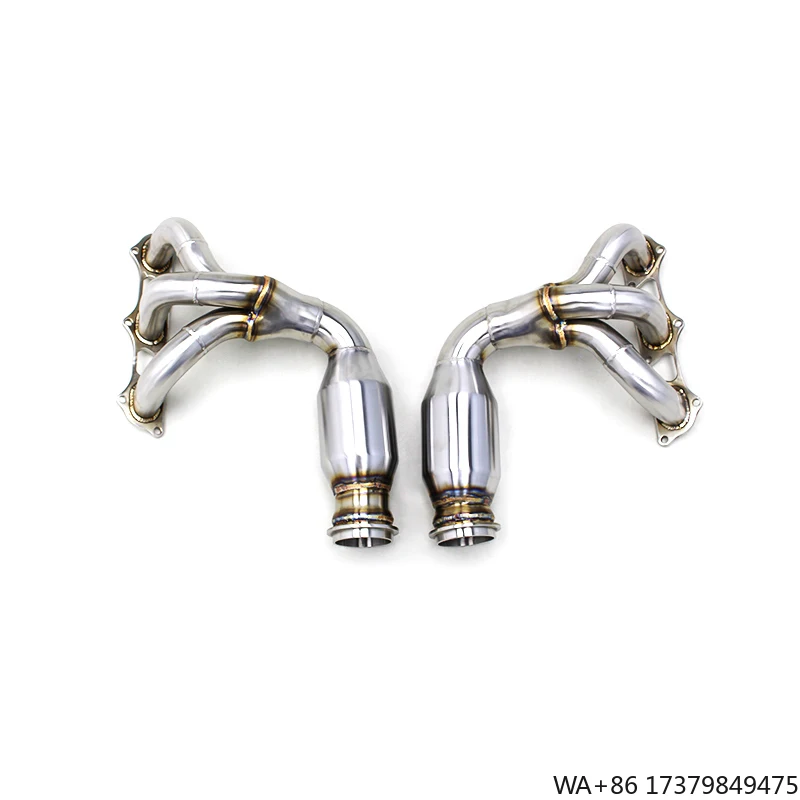 OEM Stainless Steel Tuning Manifold for Porsche 911 991/991.1/991.2 GT3 4.0T 2014-2019 Long Tube Exhaust System
OEM Stainless Steel Tuning Manifold for Porsche 911 991/991.1/991.2 GT3 4.0T 2014-2019 Long Tube Exhaust System