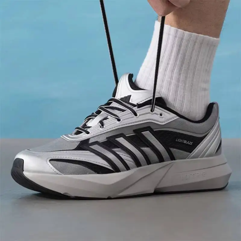 New adidas Silver Black Lightblaze Shoes Lightstrike Cushion Retro Platform Casual Sneakers Men Women HQ7451
New adidas Silver Black Lightblaze Shoes Lightstrike Cushion Retro Platform Casual Sneakers Men Women HQ7451