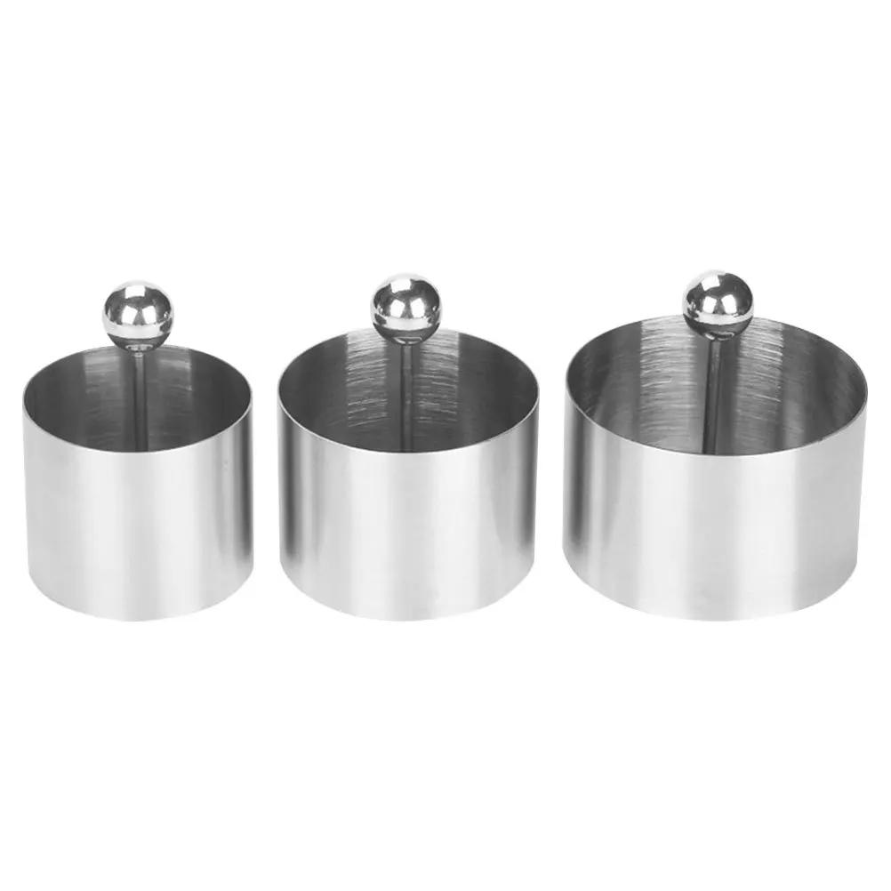 1Set Round Mousse Ring Mold Stainless Steel for Cold Dish Decoration Dessert Presentation Kitchen Utensil Baking Accessory
1Set Round Mousse Ring Mold Stainless Steel for Cold Dish Decoration Dessert Presentation Kitchen Utensil Baking Accessory