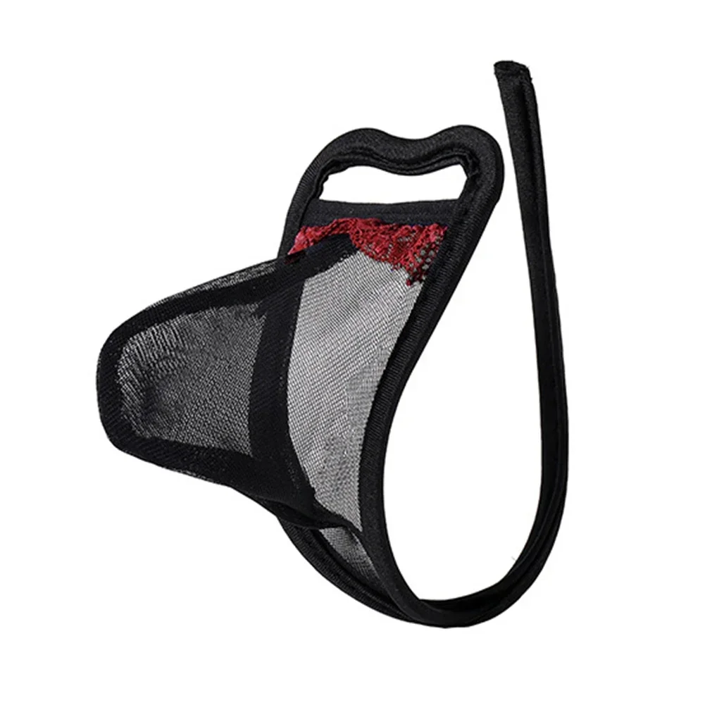 New Men Sexy Sheer Lace Mesh Transparent Plush C-String Jockstrap C-line Underwear Pocket Short Panties Seductive Men's Thongs
New Men Sexy Sheer Lace Mesh Transparent Plush C-String Jockstrap C-line Underwear Pocket Short Panties Seductive Men's Thongs