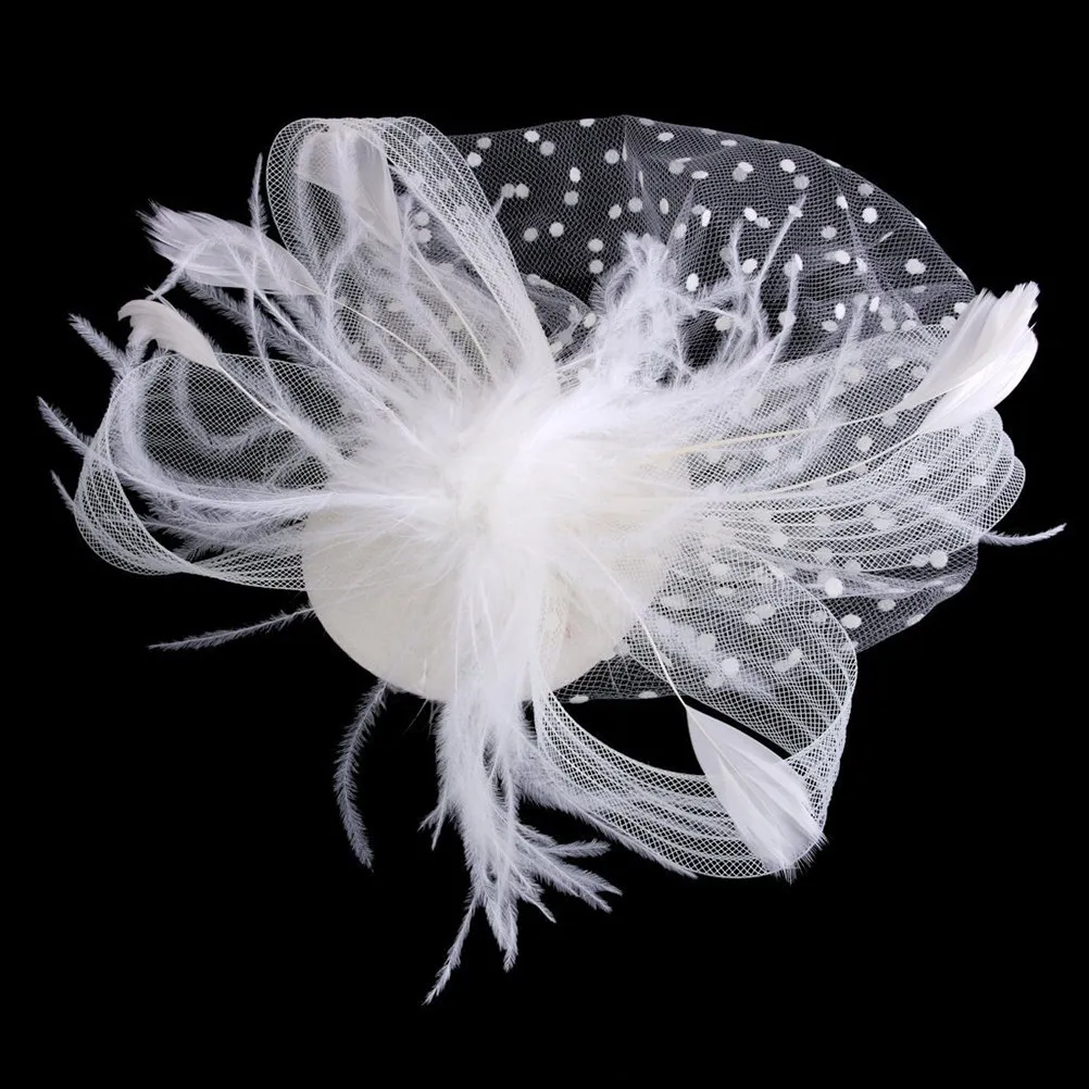 Retro Style Bird Cage Mesh Bridal Face Veil Fascinator Hair Clip Creamy White Elegant Vintage Wedding Party Prom Hair Accessory
Retro Style Bird Cage Mesh Bridal Face Veil Fascinator Hair Clip Creamy White Elegant Vintage Wedding Party Prom Hair Accessory