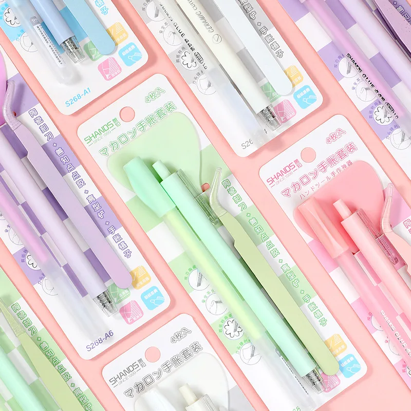 4pcs/set Scrapbook Tool Scoring Carving Knife Tweezers Dot Glue Pen Diy Handbook Journal Tape Sticker Gadgets School Supplies
4pcs/set Scrapbook Tool Scoring Carving Knife Tweezers Dot Glue Pen Diy Handbook Journal Tape Sticker Gadgets School Supplies