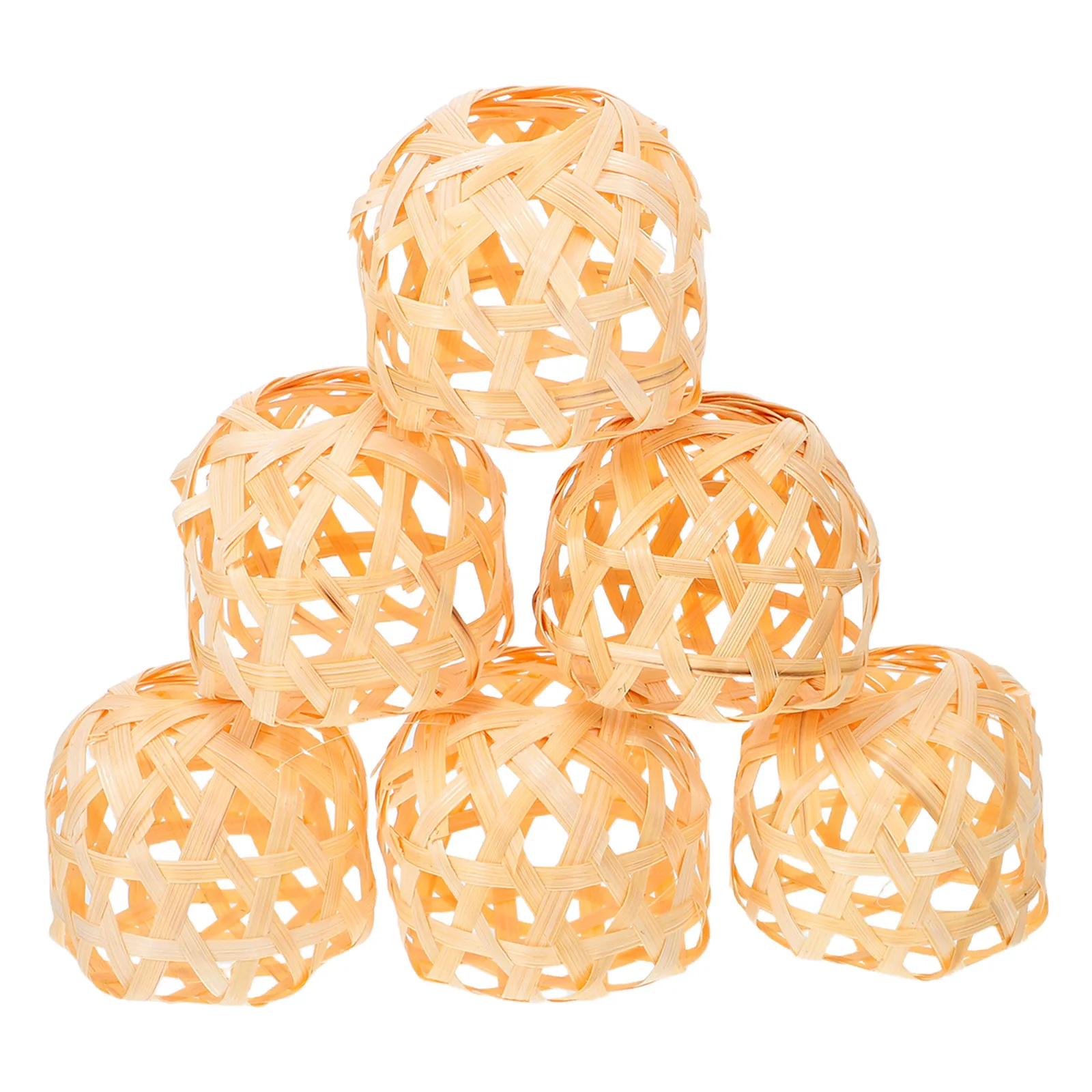 6Pcs Mini Bamboo Lanterns Handwoven Traditional Design Festive Decor for Indoor Outdoor Events DIY Assembly Light Covers
6Pcs Mini Bamboo Lanterns Handwoven Traditional Design Festive Decor for Indoor Outdoor Events DIY Assembly Light Covers