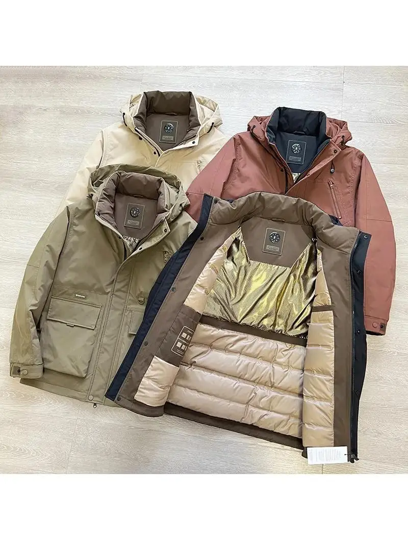 Зимняя мужская пуховая куртка с капюшоном, 90% пуха, водонепроницаемая, теплая, повседневная, модная, из полиэфирного волокна, современная, молодежная.
Зимняя мужская пуховая куртка с капюшоном, 90% пуха, водонепроницаемая, теплая, повседневная, модная, из полиэфирного волокна, современная, молодежная.