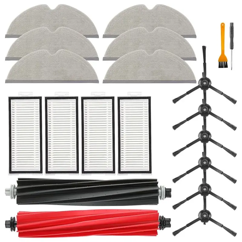 AEE4-Для Roborock Q5 Pro / Q5 Pro+ / Q8 Max / Q8 Max+ Робот-пылесос Основная боковая щетка Hepa-фильтр Швабра Ткань Мешки для пыли Запчасти
AEE4-Для Roborock Q5 Pro / Q5 Pro+ / Q8 Max / Q8 Max+ Робот-пылесос Основная боковая щетка Hepa-фильтр Швабра Ткань Мешки для пыли Запчасти