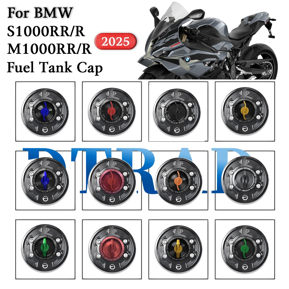 S1000 RR 2025 New For BMW S1000RR/R and M1000RR/R from 2009 to 2025 CNC Aluminum Alloy Keyless Quick-Release Fuel Tank Cap
S1000 RR 2025 New For BMW S1000RR/R and M1000RR/R from 2009 to 2025 CNC Aluminum Alloy Keyless Quick-Release Fuel Tank Cap