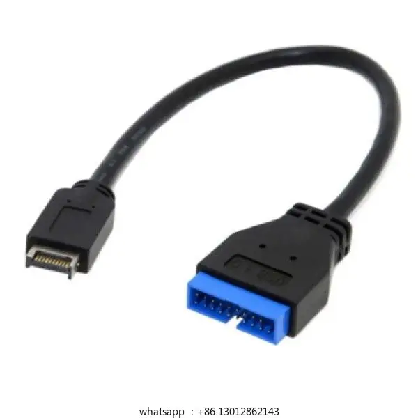 Разъем передней панели 3.1 к удлинительному кабелю USB 3.0
Разъем передней панели 3.1 к удлинительному кабелю USB 3.0
